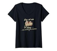 Mujer Esto es una Cosa Jahn - Familia Divertida Jahn Camiseta Cuello V