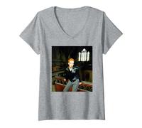 Mujer Eurythmics Annie Lennox Sweet Dreams están Hechos de Este 1983 Camiseta Cuello V