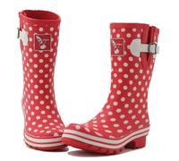 Mujer Evercreatures Múltiple Estampado Corto Wellies Wellington Botas - GB 3-9