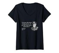 Mujer Everyone Talks About Breaking The Ice Camiseta Cuello V