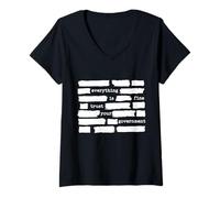 Mujer Everything is Fine Trust Your Government Camiseta Cuello V