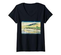 Mujer Expo 2025 Osaka Japan Future Innovation Souvenir Camiseta Cuello V