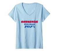 Mujer Expo 2025 Osaka Japón Innovación inspiradora en todo el Camiseta Cuello V