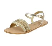 Mujer F0896 Sandalias Tira en Tobillo Por Leather collection Venta Ahora