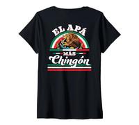 Mujer Family Cinco De Mayo Matchin Couple Mexican Souvenir Chingón Camiseta Cuello V