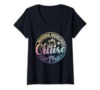 Mujer Family Cruise Trip 2026 Making Memories One Cruise At A Time Camiseta Cuello V
