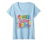 Mujer Family Easter 2026 Making Memories Together Easter Day Camiseta Cuello V