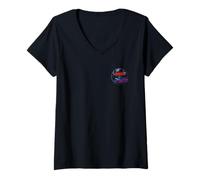 Mujer Fast & Furious 25th Anniversary Tokyo Drift Front & Back Camiseta Cuello V