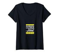 Mujer Fatherhood Not For The Weak Camiseta Cuello V