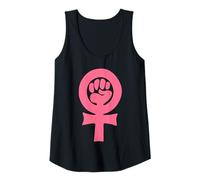 Mujer Feminismo Venus Puño Apretado Símbolo Derechos Mujeres Feminista Camiseta sin Mangas