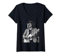 Mujer Festival de Hyde Park en Vivo de Canned Heat 1970 Camiseta Cuello V