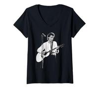 Mujer Festival de Lectura The Kinks de Ray Davies 1981 Camiseta Cuello V
