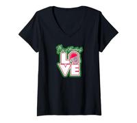 Mujer Filadelfia Filadelfia Wooder Ice City of Brotherly Love Park Camiseta Cuello V