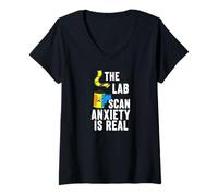 Mujer Film Photography The Lab Scan Anxiety Is Real Analog Camiseta Cuello V