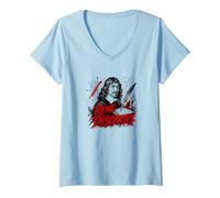 Mujer Filosofía René Descartes Matemáticas Geometría Camiseta Cuello V