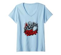 Mujer Filósofo de la Ilustración John Locke Ideas Camiseta Cuello V