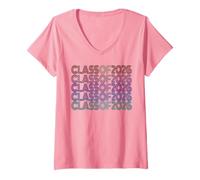 Mujer Finalmente Class of 2026 Senior 12 Years Later Rocks Girl Camiseta Cuello V