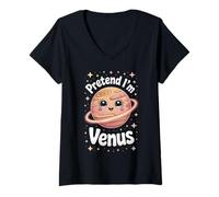 Mujer Fingir Que Soy Venus Camiseta Cuello V