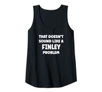 Mujer FINLEY Personalized Custom Boys FINLEY Name Camiseta sin Mangas