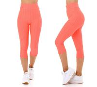 Mujer Fitness Leggings Sport High Waist Cintura Alta Colorido Panal Sexy 36 38