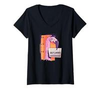 Mujer Flamenco, Sé Flamígero, Camiseta Cuello V