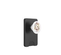 MUJER FLORAL G INICIAL Acuarela Flor Botánica Letra PopSockets PopWallet para MagSafe
