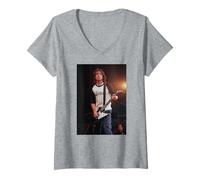 Mujer Foo Fighters Dave Grohl no Queda Nada Que Perder era Camiseta Cuello V