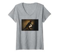 Mujer Foo Fighters Dave Grohl Vive En Tu Honor 2005 Camiseta Cuello V