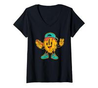 Mujer Football Drip Boys Football Ice Cream Sports Season Camiseta Cuello V