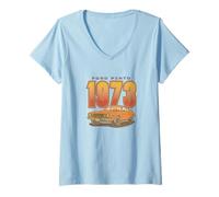 Mujer Ford - 1973 Pinto Camiseta Cuello V
