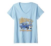 Mujer Ford Bronco A Rare Breed Camiseta Cuello V