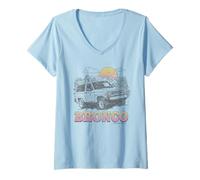 Mujer Ford Bronco Sunrise Camiseta Cuello V