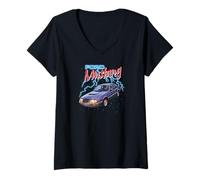 Mujer Ford - Mustang Lightning Camiseta Cuello V