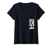 Mujer Forever 254 Central Texas Area Code Pride Camiseta Cuello V