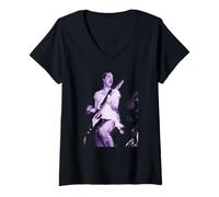 Mujer Fran Healy de Travis Vive el Hombre Que por Andy Willsher Camiseta Cuello V