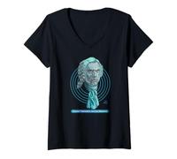 Mujer Franz Friedrich Anton Mesmer Camiseta Cuello V