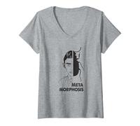 Mujer Franz Kafka - Camiseta con diseño de retrato Camiseta Cuello V