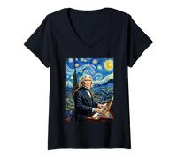 Mujer Franz Liszt Compositor Pianista Camiseta Cuello V
