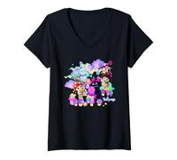 Mujer Fred Bubble Gloomy & Miss Maddy en Tulipop Camiseta Cuello V