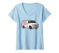 Mujer Free Candy Van Camiseta Cuello V