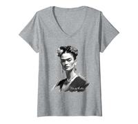 Mujer Frida Kahlo - Variedad de artículos Camiseta Cuello V
