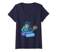 Mujer Friends. Cool Yeti! Camiseta Cuello V