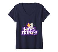 Mujer Friends. Happy Friday #2 Camiseta Cuello V