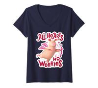 Mujer Friends. Love Day #1 Camiseta Cuello V