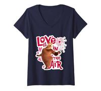 Mujer Friends. Love Day #3 Camiseta Cuello V