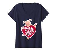 Mujer Friends. Love Day #6 Camiseta Cuello V