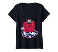 Mujer Fuggler Fugg Life, un Bicho Raro con los Ojos Abiertos Camiseta Cuello V