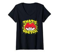 Mujer Fuggler Que es una Ardilla incompleta Camiseta Cuello V