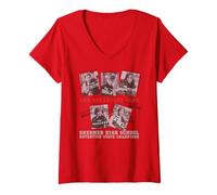 Mujer Funda The Breakfast Club Athlete Brain Basket Princess Rebel Camiseta Cuello V