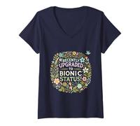 Mujer Funny Cottagecore - Recuperación de reemplazo de cirugía de cadera Camiseta Cuello V